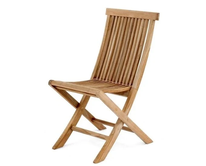 Krzesło rozkładane z teaku Dax