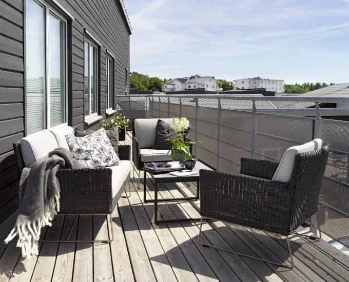 Zestaw na płozach technorattan Dighton