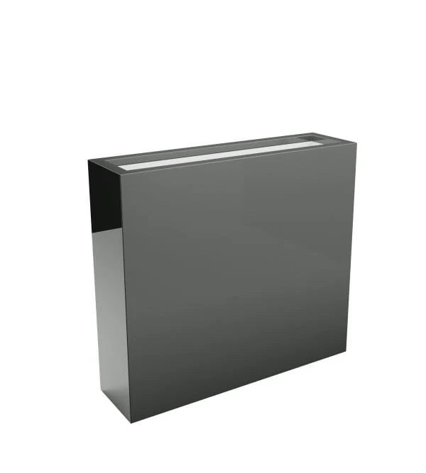 Wąska donica z włókna szklanego 80x90x25cm