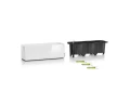 Donica na 3 rośliny Lechuza Cube Glossy Triple