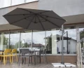 Parasol ogrodowy Linz okrągły na nodze bocznej (3 m)