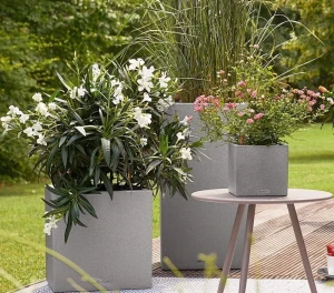 Nowoczesna donica CANTO Stone kostka