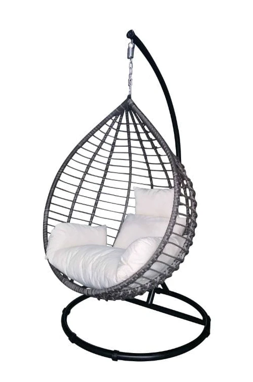 Technorattanowy fotel wiszący Spesso