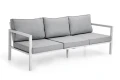 Aluminiowa sofa 3-osobowa ANTIBES