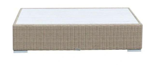 Niski stolik kawowy z technorattanu Cloud