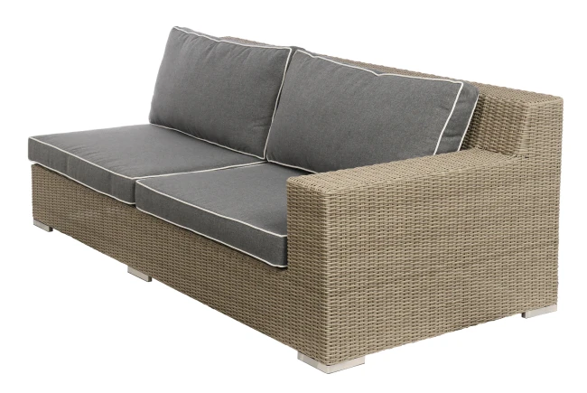 Sofa modułowa z technorattanu Cloud (prawa i lewa)