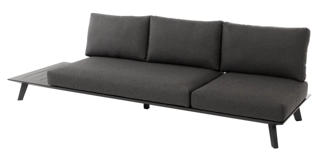 Niska sofa modułowa Bart 3-osobowa