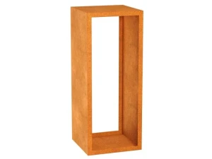 Prostokątny stojak na drewno Lena Z3 stal corten