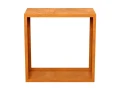 Kwadratowy stojak na drewno Lena Z3 stal corten