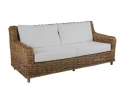 Rattanowa sofa o grubym splocie Rossvik