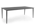 Duży stół obiadowy Delia 200x98 grafitowy