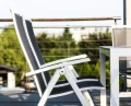 Zestaw mebli 4-osobowy Rodez z aluminium