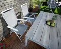 Zestaw mebli 4-osobowy Rodez z aluminium
