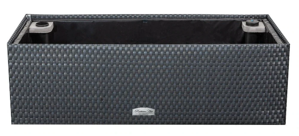 Donica technorattanowa ZIOŁOWNIK z nawadnianiem