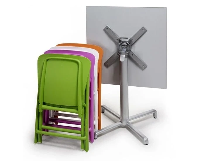 Podstawa stołu ze składanym blatem Scudo