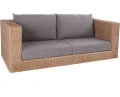 Klasyczna sofa z technorattanu Fontana (2 i 3 osobowa)