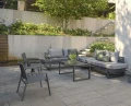 Aluminiowy zestaw mebli dla dwojga New Top