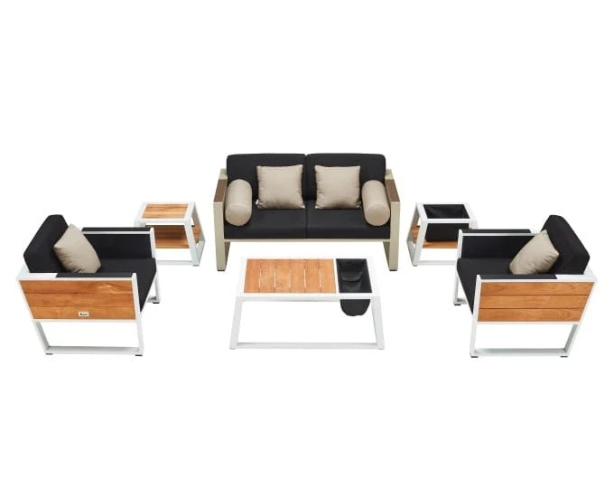 Nowoczesny komplet mebli wypoczynkowych Higold York
