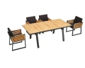 Stylowy zestaw mebli jadalnianych New York 6-osobowy