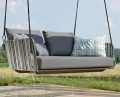 Nowoczesna huśtawka ogrodowa Space 2-osobowa