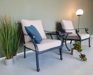 Wypoczynkowy zestaw mebli aluminiowych Vichy