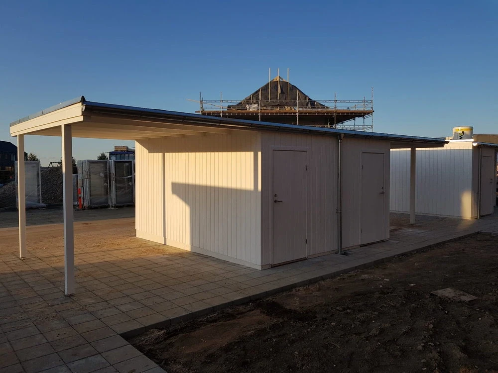 Podwójna wiata garażowa Aros Duo