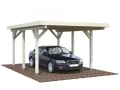 Drewniana wiata Cordoba na samochód