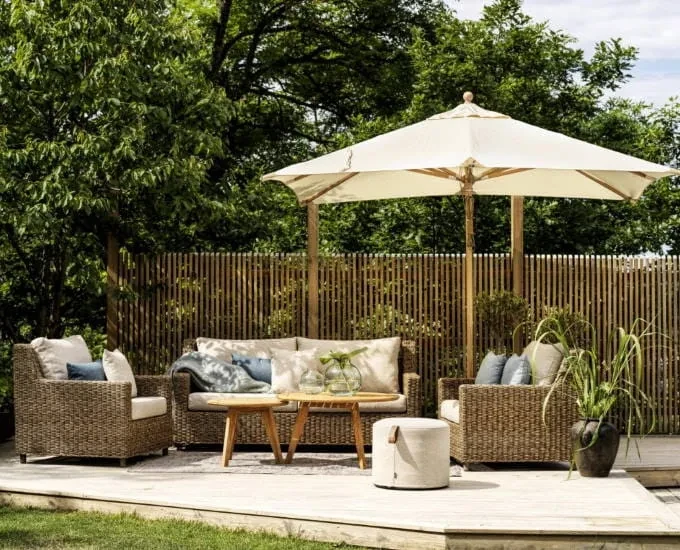 Tradycyjny zestaw technorattanowych mebli Sandkorn