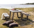 Zestaw mebli piknikowych Bolid z aluminium
