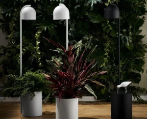 Stojąca lampa z pojemnikiem na roślinę Botanica