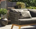 Sofa KENT teak grafit