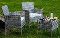 Dwuosobowy zestaw mebli ogrodowych Sano