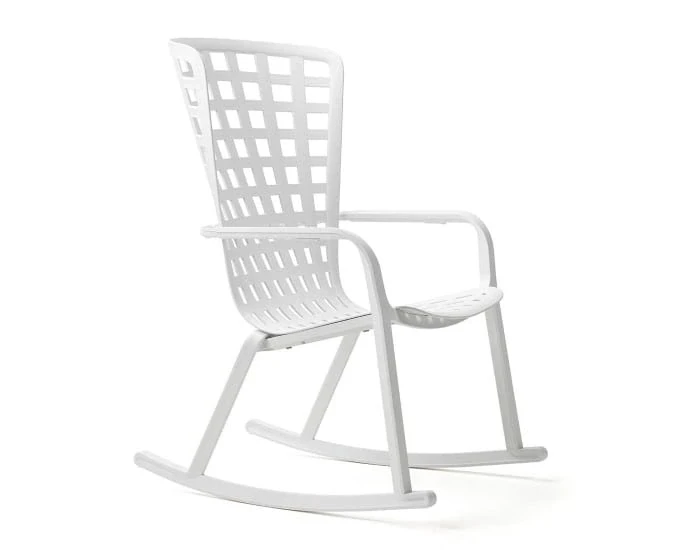 Ażurowy fotel bujany Folio Nardi