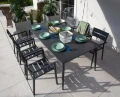 Komplet ogrodowy stół i krzesła Delia