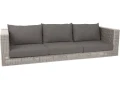 Klasyczna sofa z technorattanu Fontana (2 i 3 osobowa)