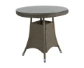 Jadalniany stół ogrodowy Hornbrook z okrągłym blatem