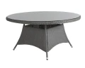 Jadalniany stół ogrodowy Hornbrook z okrągłym blatem