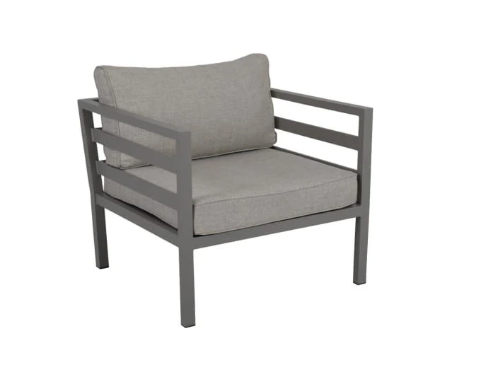 Klasyczny fotel ogrodowy Brest (wodoodporne poduszki)