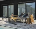 Luksusowy leżak z aluminium Kordoba