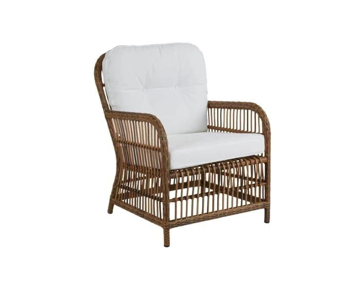 Retro fotel technorattanowy Anemon