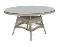 Okrągły stół technorattanowy retro Kamomil