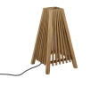 Stojąca lampa z drewna teak Julita (2 rozmiary)