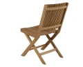 Drewniane krzesło rozkładane Julita (teak)