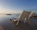 Leżanka w kształcie fali Ibiza