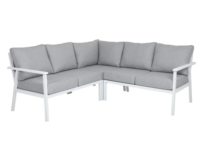 Wysoki narożnik Samvaro ze stołem