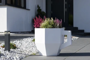 Donica geometryczna Kubek