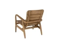 Fotel wypoczynkowy z drewna teak Lilja