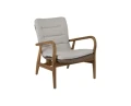 Fotel wypoczynkowy z drewna teak Lilja