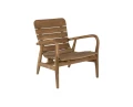 Fotel wypoczynkowy z drewna teak Lilja