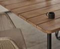 Stół ogrodowy z drewna teak 175x90 Nolli